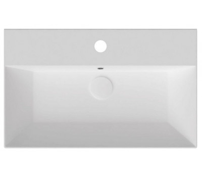 Раковина ISVEA SistemaZ Frame накладная ШГВ 700*418*150 отверстия для смесителя 1 цвет белый 10SF50070 