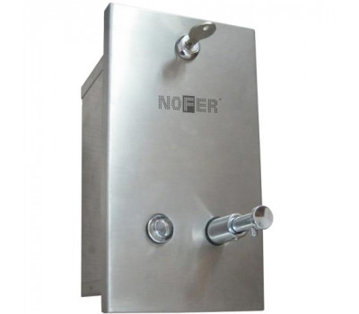 Диспенсер для мыла встраиваемый из нержавеющей стали вертикальный 1200 мл NOFER 03201.S Диспенсер для мыла встраиваемый из нержавеющей стали вертикальный 1200 мл NOFER 03201.S
