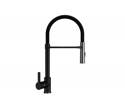 Смеситель для кухни Ulgran Classic ультра-черный U-024-344 