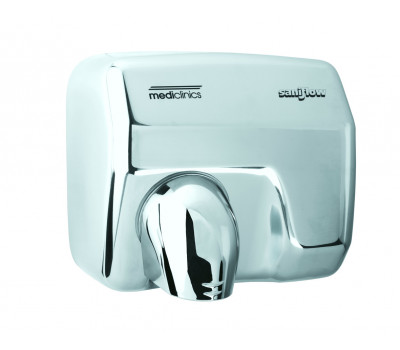 Высокоскоростная сушилка для рук Mediclinics Saniflow E05AC полированная нержавейка Высокоскоростная сушилка для рук Mediclinics Saniflow E05AC полированная нержавейка