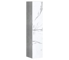 Пенал Onika Марбл 30 подвесной, мрамор/камень бетонный, универсальный 403076 