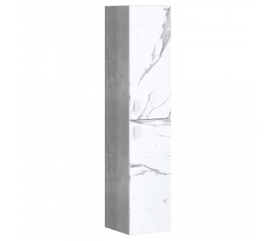 Пенал Onika Марбл 30 подвесной, мрамор/камень бетонный, универсальный 403076 