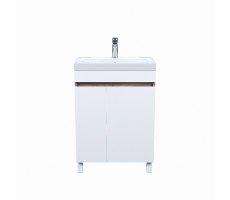 Тумба с умывальником 60 см IDDIS Zodiac ZOD6ADFi95K напольная с дверцами