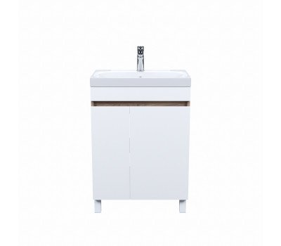 Тумба с умывальником 60 см IDDIS Zodiac ZOD6ADFi95K напольная с дверцами