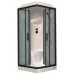 Душевая кабина Royal Bath  RB 80HP6-GC-BL (серое/матовое) 