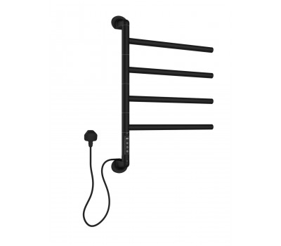 Полотенцесушитель электрический Allen Brau Liberty 683х489 7.33000-31 черный матовый Полотенцесушитель электрический Allen Brau Liberty 683х489 7.33000-31 черный матовый