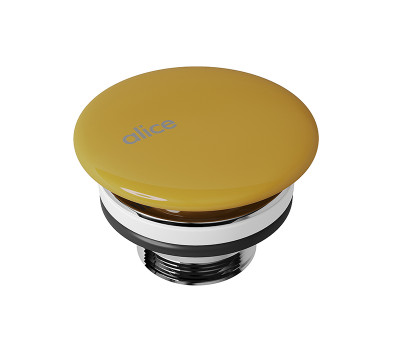 Донный клапан Alice Unica PIL00696 мёд глянцевый Донный клапан Alice Unica PIL00696 мёд глянцевый