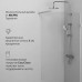 Душевая перегородка 90x195 см AM.PM X-Joy W94WI-90-F1-MTE  