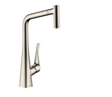 Смеситель для кухни Hansgrohe Kitchen 73801800 нержавейка 