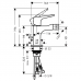 Смеситель для биде Axor Citterio E 36121000 хром 