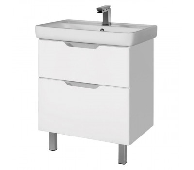 Тумба под раковину подвесная/напольная Dreja Q Plus 70 см, белый