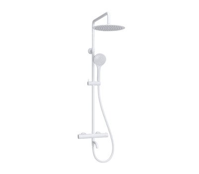 Душевая система WasserKRAFT  A188.257.155.WM Thermo белый матовый 