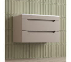 Тумба подвесная Style Line Остин под раковину Фортуна 80 2 ящ крем эмаль PLUS ЛС-00002405-2 Тумба подвесная Style Line Остин под раковину Фортуна 80 2 ящ крем эмаль PLUS ЛС-00002405-2