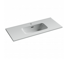 Раковина мебельная накладная SANCOS CN7030 Compact (910x395x170) цвет белый Раковина мебельная накладная SANCOS CN7030 Compact (910x395x170) цвет белый