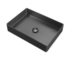 Раковина накладная ABBER Wasser Kreis AF2400GM оружейная сталь 