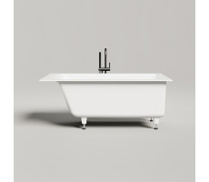 Встраиваемая ванна 150х70 Salini Cascata 105022M S-stone Белый матовый Встраиваемая ванна 150х70 Salini Cascata 105022M S-stone Белый матовый
