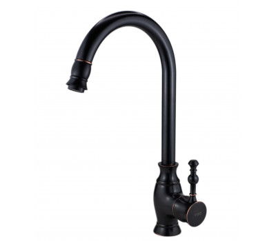 Смеситель для кухни TWIGGY с R-изливом черный TG 519 B ESKO 