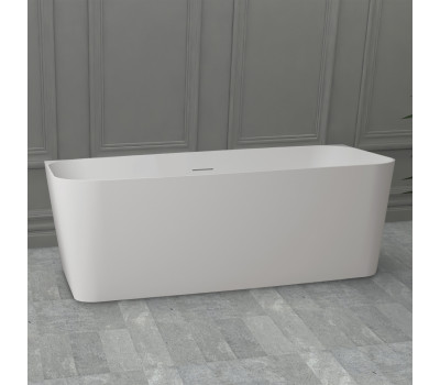 Ванна из искусственного камня ABBER Stein AS9617 белая матовая Ванна из искусственного камня ABBER Stein AS9617 белая матовая