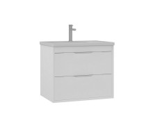 Тумба с раковиной ORKA Clay 65 подвесная, белый матовый 5004379 