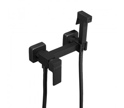 Гигиенический душ со смесителем Shevanik S137H, черный