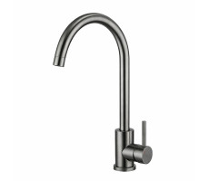 Смеситель для кухни FRAP F40899-9, оружейная сталь Смеситель для кухни FRAP F40899-9, оружейная сталь