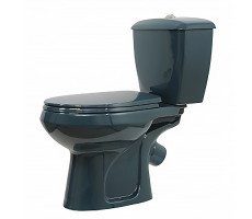 Унитаз-компакт Оскольская керамика Элисса косой выпуск, однорежимная арматура, сиденье полипропилен, зеленый 43325100204 Унитаз-компакт Оскольская керамика Элисса косой выпуск, однорежимная арматура, сиденье полипропилен, зеленый 43325100204