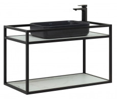 Консоль под раковину Allen Brau Liberty 90 1.33003.BB черный браш 