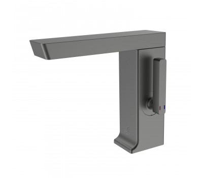 Смеситель для раковины Rose R18T R1801T, оружейная сталь