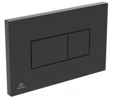 Кнопка смыва пневматическая Ideal Standard Silk Black Solea P2 R0110A6 Черный 