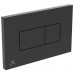Кнопка смыва пневматическая Ideal Standard Silk Black Solea P2 R0110A6 Черный 