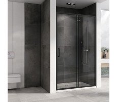 Душевая дверь ABBER Schwarzer Diamant AG30120B5 черный матовый 