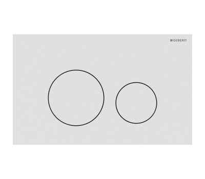 Клавиши смыва Geberit Sigma 115.628.JT.1 Белый матовый 