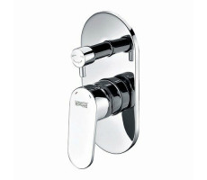 Смеситель для ванны и душа WasserKRAFT Donau 5300 5341 Хром 