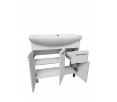 Тумба Runo Эрика 85 под умывальник Элеганс 85 00-00004915 Тумба Runo Эрика 85 под умывальник Элеганс 85 00-00004915