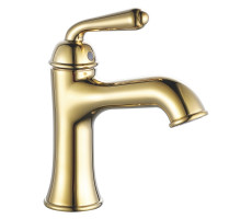 Смеситель для раковины Rose R02E R0201E, золото
