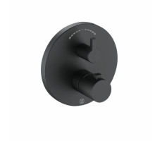 Смеситель для душа Kludi Nova Fonte Puristic 208303915 черный матовый 