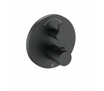 Смеситель для душа Kludi Nova Fonte Puristic 208303915 черный матовый 