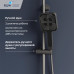 Душевая стойка, клавиши переключение воды , полка, термостат - RGW SP-35W белая 51140135-03  