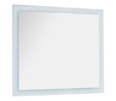 Зеркало Dreja Kvadro 100x85 см, белый Зеркало Dreja Kvadro 100x85 см, белый