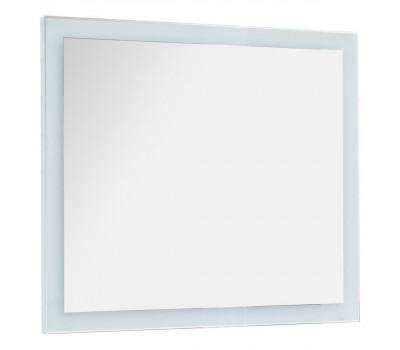 Зеркало Dreja Kvadro 100x85 см, белый