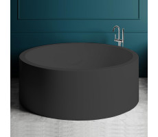 Ванна отдельностоящая 200x200 Salini Isola 101111GF-9011 S-stone Черный матовый 