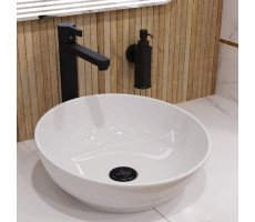 Раковина накладная 40х40 Sanita Luxe Art Cut ART40SLWB01C 