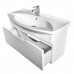 Тумба под раковину подвесная Dreja Laguna 75 см, белый