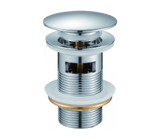 Донный клапан для раковины с переливом Maretti AC19P24015, хром Донный клапан для раковины с переливом Maretti AC19P24015, хром