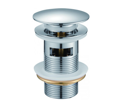 Донный клапан для раковины с переливом Maretti AC19P24015, хром Донный клапан для раковины с переливом Maretti AC19P24015, хром