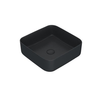 Умывальник накладной Iddis Bridge, черный BRIBM04i27  