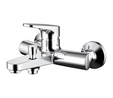 Смеситель для ванны c коротким изливом Bravat Eler F6191238CP-01-RUS Хром 
