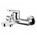Смеситель для ванны c коротким изливом Bravat Eler F6191238CP-01-RUS Хром 