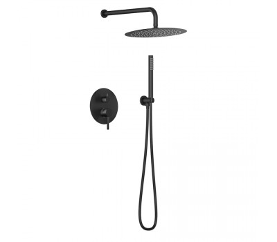Душевая система встраиваемая Knotlor SS-26/BL, черный