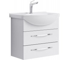 Подвесная тумба 65см. AQWELLA Agr.01.06/2 Белый 